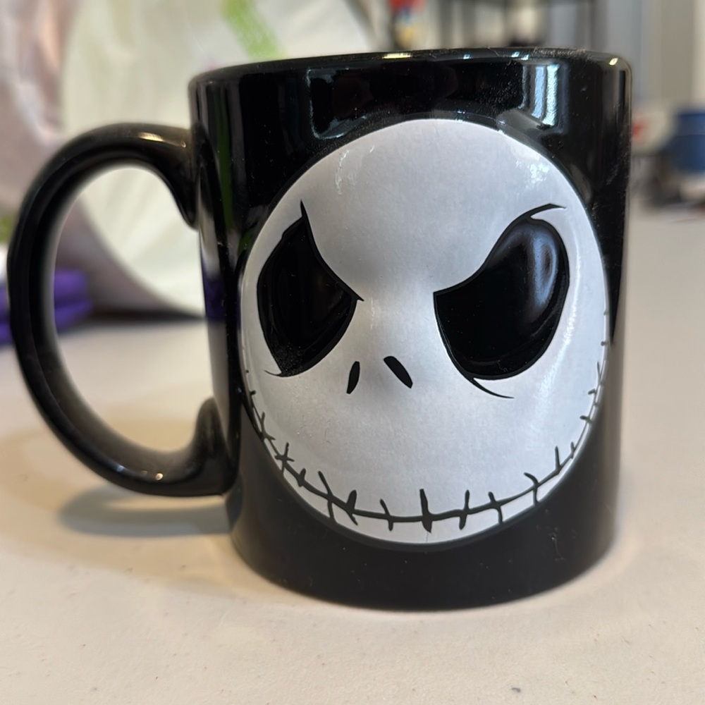 Jack Skellington Nightmare Before Christmas Coffee Mug Touchstone Pictures